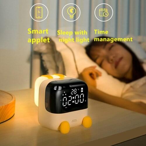 Intelligent Timer Electronic USB Alarm Clock Xiaochen Classmates Clock Light Student Gift Creative LED Night Light