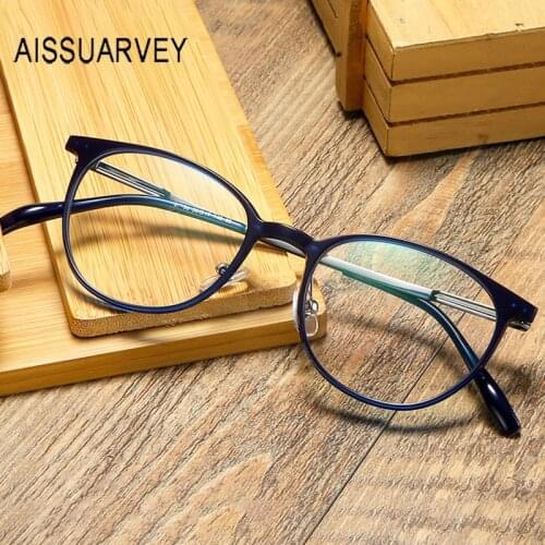 Round Titanium Eye Glasses Frames for Men Acetate Women Vintage Glasses Eyeglasses Frame Optical Glasses Prescription Clear Big