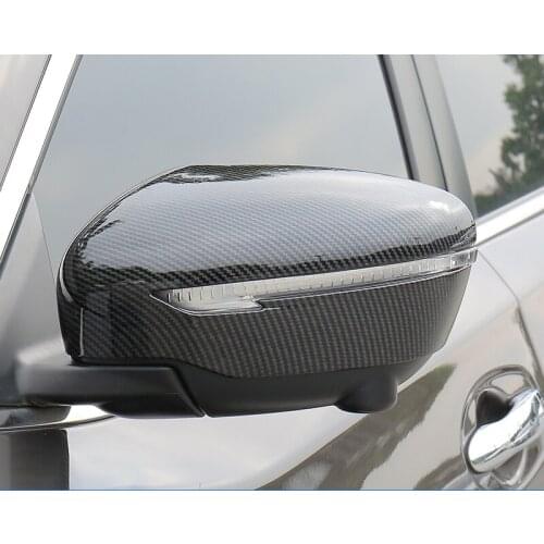 Rear view mirror cover protection frame rear view mirror rain screen car Accessories For Nissan X-trail X trail T32 2014-2017