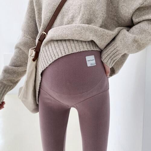 Cotton Belly Maternity Skinny Legging Adjustable Pants High Waist Clothes for Pregnant Women Spring Autumn Pregnancy Leggings