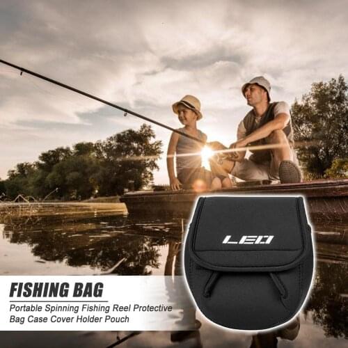 Durable Fishing Bags Multi-function Fishing Reel Protective Bag Spinning Reel Case Cover Holder Pouch Accessories