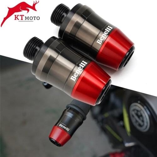 For Benelli TNT 125 300 302 600 BN 600i 302 251 leoncino 500 250 Heavy stainless steel Handlebar Grips Handle Bar End Plugs