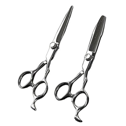 6 Inch Japanese Stainless Steel 440C Salon Barber Hairdressing Hair Cutting Thinning Trimming Scissors