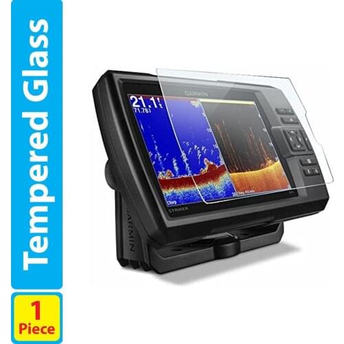 9H Tempered Glass Screen Protector Shield Film for Garmin Striker 7sv 7dv 7cv Vivid 7cv Fishfinder GPS Accessories