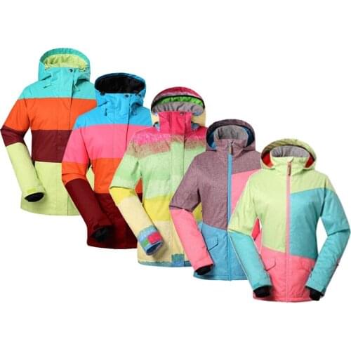 Girls Ski Suit Jacket 10K Waterproof Windproof Winter Outdoor Snowboarding Clothing Ice Snow Costs Gsou Snow Costumes Womens
