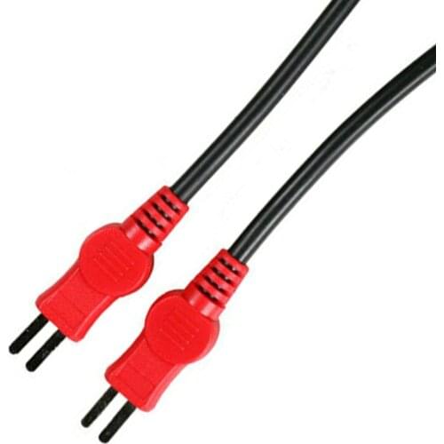 2pcs/lot Adapter Cables For AUTOOL CT-200 CT-150 CT200 CT150 Auto Fuel Injector Cleaner Tester Parts Car Diagnostic Connectors