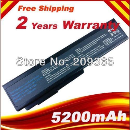 Laptop Battery for ASUS A32-M50 15G10N373800 A32-N61 A32-X64 A33-M50 L062066 G50 M50V N53J X55 M60J N43