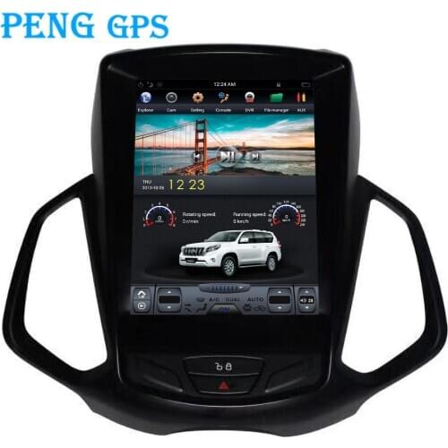 10.4" Tesla Car Radio Vertical Screen For FORD EcoSport 2013-2017 GPS Navigation Recorder Headunit Multimedia Player 2+32G