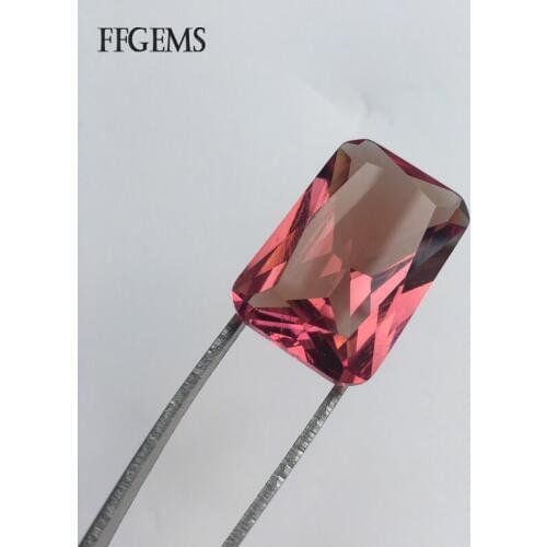 FFGems Zultanite Loose Gemstone Big Stone OCT Cut Created Diaspore Color Change for Women Silver or Gold Mounting Diy Jewelry