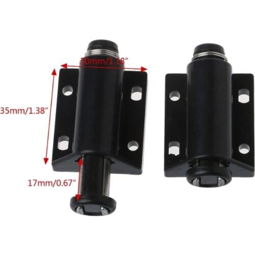 Y1UD Cabinet Catches Invisibility Push To Open Magnetic Touche Latches Cupboard Door