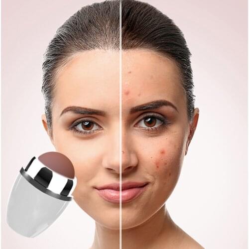 Oil-Absorbing Volcanic Stone Roller face Skincare Rolling Stick Ball At-Home Oil Control Remove Stick Face Shiny Changing