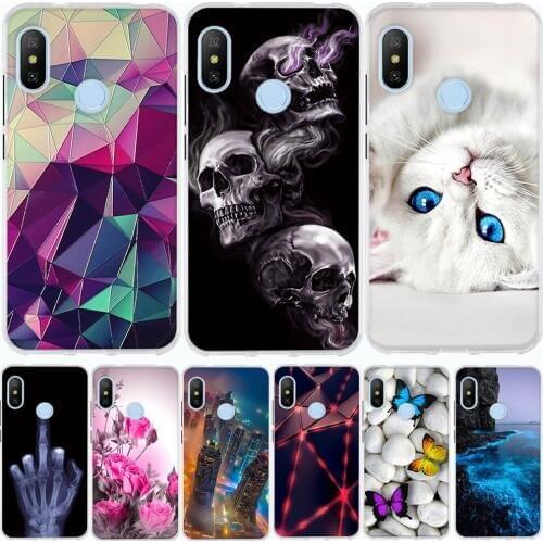 Soft TPU Case For Xiaomi Redmi 6A 4A 5A 6 Pro Note4 Note 4X Case Silicone Back Cover Coque for Xiaomi Redmi 6A Case Funda Capa