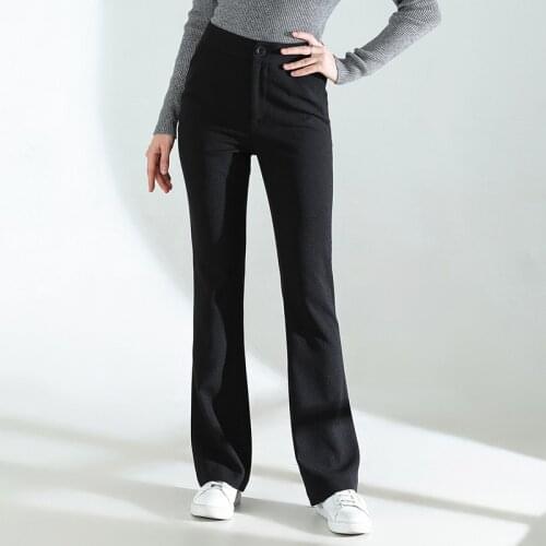 2020 New Women Casual Spring Summer Plus Size Trousers Solid Ladies Cotton Linen Pants