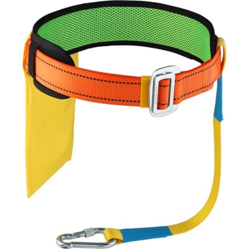 Single waist Safety Belt Outdoor Fall prevention Construction Work High altitude Safety Rope Belts