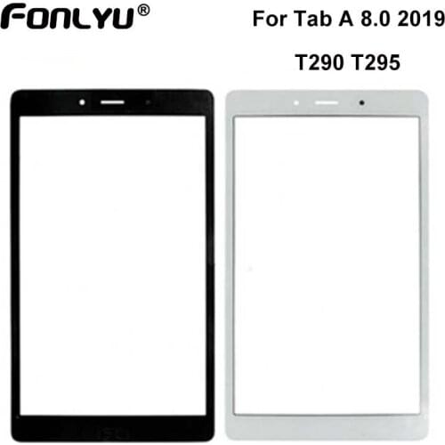 Original Quality Front Outer Touch Screen Glass for Samsung Galaxy Tab A 8.0 T290 T295 Cracked Screen Panel Glass Lens Replace