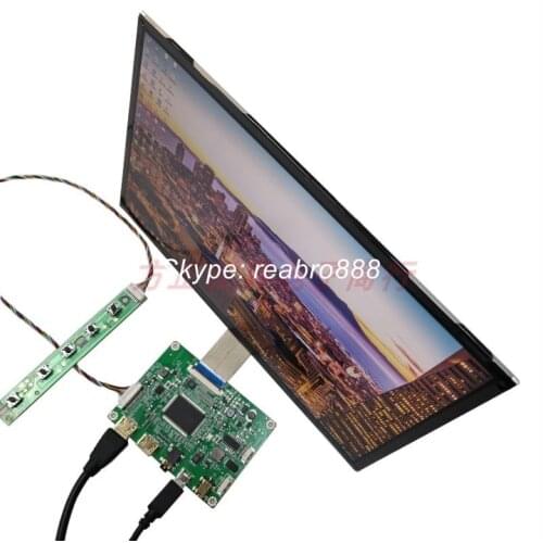 10.1 inch 2K display module whole kit IPS VVX10T025J00 HDMI DVI VGA USB 5V DC12V two power supply resolution 2560X1600 16:10