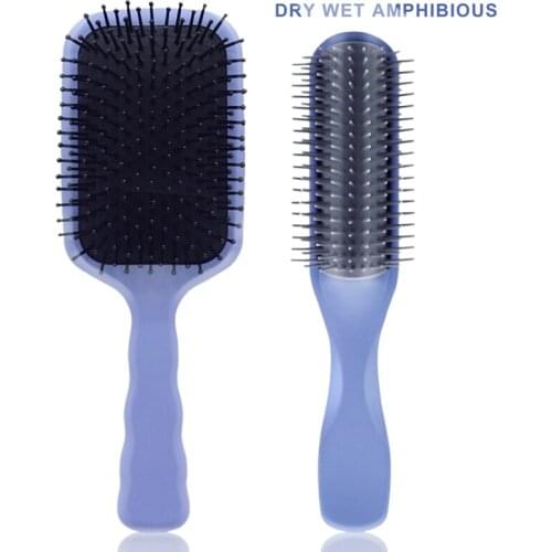 Detangling Hair Scalp Massage Comb Air Bag Hairbrush Salon Straight Curly Hair Comb Women Paddle Detangle Hair Brush