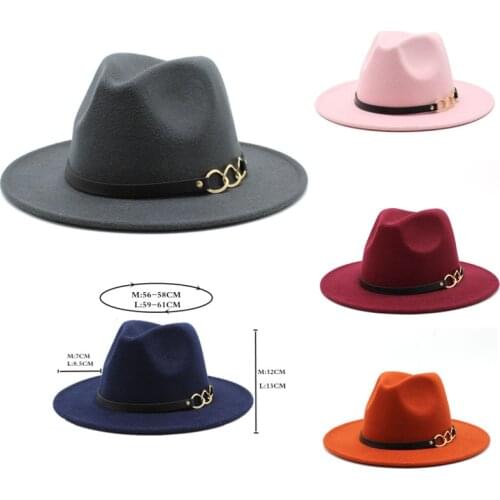 Panama2021 fedoras Korean version of pearl ladies bucket hat summer hat woolen jazz hat British holiday top hat tide