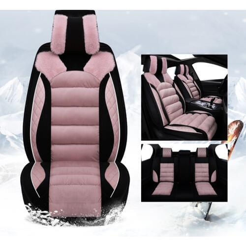 Universal Winter Plush Car Seat Cover Warm seat Cushion For opel astra j k insignia vectra b meriva vectra c mokka zafira