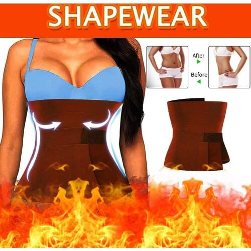 Snatch Me Up Bandage Wrap Waist Trainer Shaperwear Belt Women Slimming Tummy Belt Corset Top Stretch Bands Cincher Body Shaper
