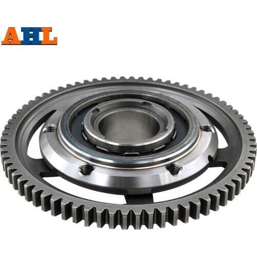 AHL Motorcycle One Way Starter Clutch Gear Assy Bearing Gear Flywheel For HONDA TRX400EX TRX 400 EX 1999-2008 TRX400X 2009
