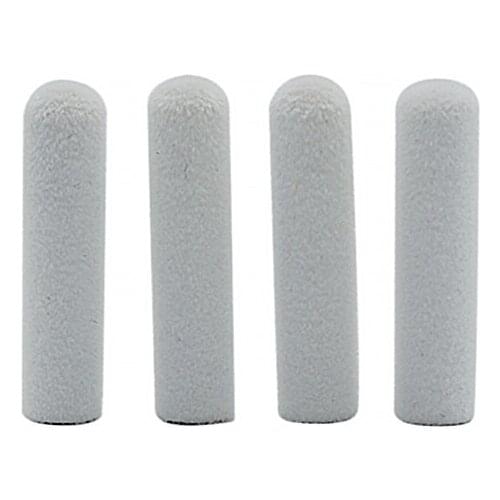 Coolstring White Shoelace Tips 2.18CM*5MM High Quality Aglets Suede Ropes Copper Metal Head Zinc Alloy Durable End Of Cordones