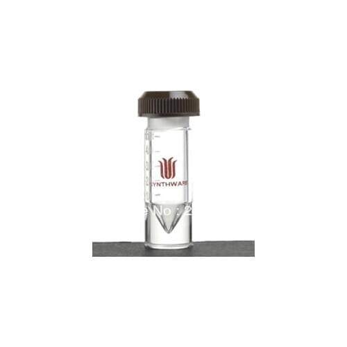 V131005 Vial, Conical Reaction, Heavy Wall, Graduated, Joint:14/10, Capacity:5ml