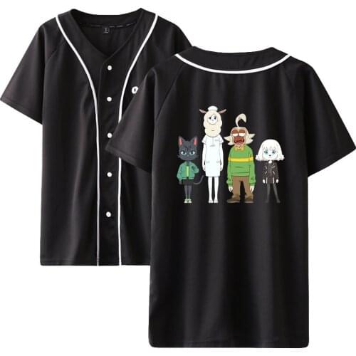 Odd Taxi Anime Baseball T shirts Unisex Summer Short Sleeve T-shirt Hot Sale Fashion Streetwear Clothes