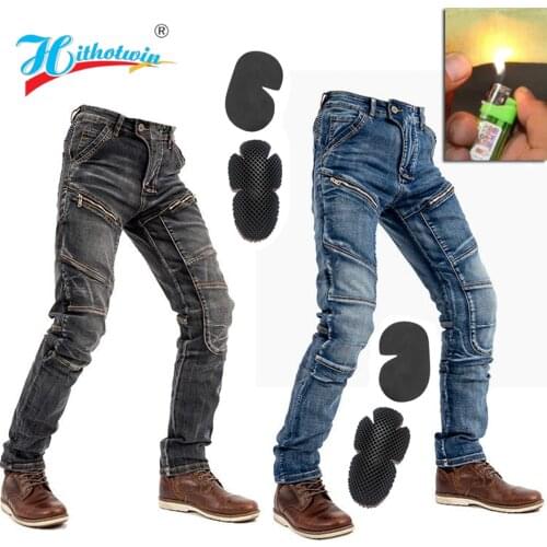 Aramid Motorcycle Pants Men Protective Gear Riding Touring Motorbike Trousers Motocross Pants Moto Pants H-EV-04