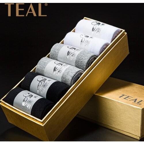 Xiaomi youpin Mens socks nano silver antibacterial deodorant socks solid color cotton mid-tube business socks absorbent