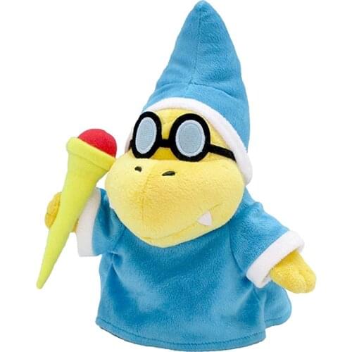 New Cute Classical Game Super Mario Kamek Plush 18CM Kids Stuffed Toys For Children Gifts