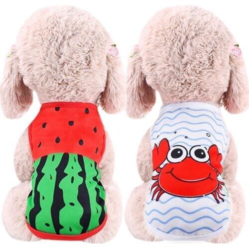 New Pet Vest Dog Clothes For Dog Vest T Shirts Pet Costume Cat Clothes For Small Dogs Chihuahua Cute Puppy Clothing For Kitty 35