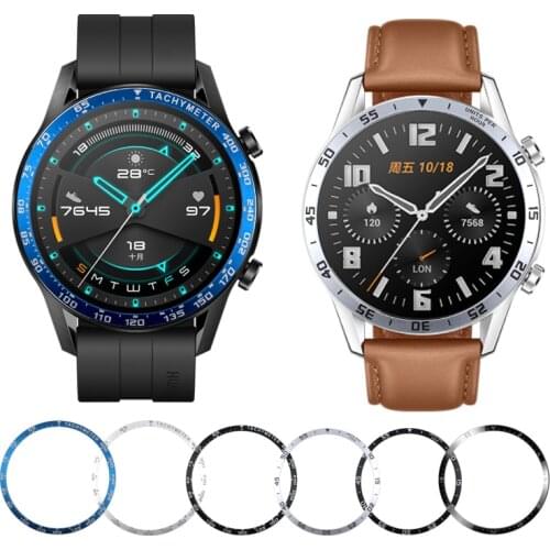 Bezel Ring for Huawei Watch GT 2 GT2 42mm 46mm Case Cover Watch Band Strap