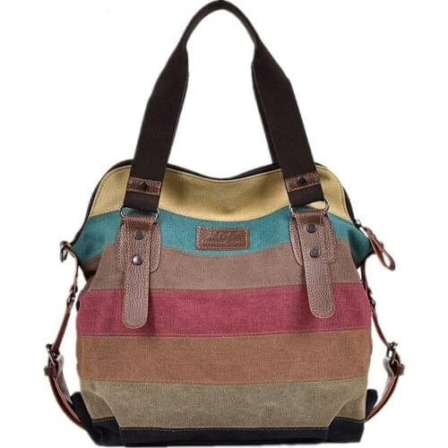 Olevs Women Casual Vintage Hobo Canvas Shoulder Bag