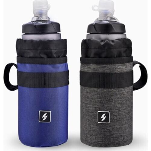 SAHOO Travel Cycling Bike Bicycle Handlebar Insulated Drink Water Bottle Bag Kettle Cooler Pack Holder Hydration Carrier