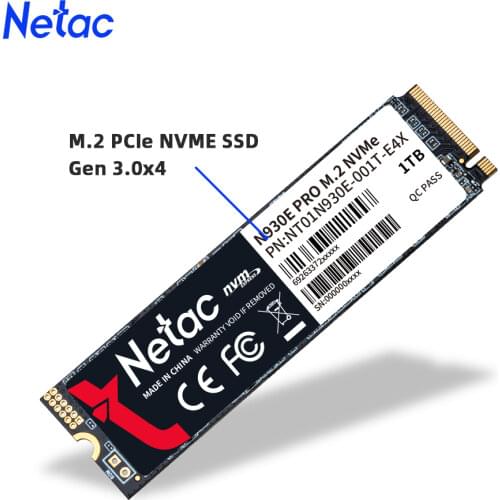 Netac SSD M2 NVMe 128GB ssd 512GB 1TB 256GB M.2 2280 Internal Hard Disk NVME Drives for Computer Laptop Desktop
