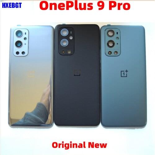 100% Tested For Oneplus 9 pro Back Glass Rear Housing Cover Replacement Back Door Battery Case for Oneplus With Camera Lens