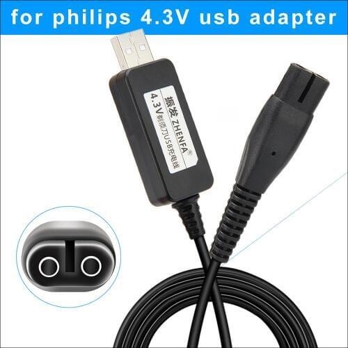 USB Charging Plug Cable A00390 5V Electric Adapter Power Cord Charger for Philips Shavers RQ310 RQ320 RQ330 RQ350 RQ311 RQ312