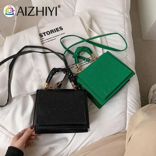 Women Cartoon Embossing Chic Messenger Pouch Versatile Pleated Top-handle Handbag PU Leather Shoulder Crossbody Bag