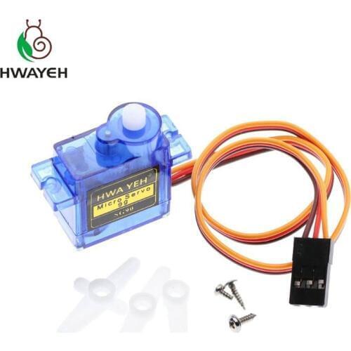 1PCS For Arduino Rc Mini Micro 9g 1.6KG Servo SG90 for arduino RC 250 450 6CH For Helicopter Airplane Aeroplane Car Boat