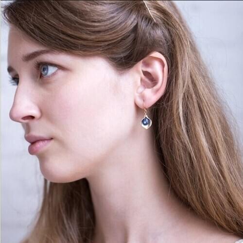 2019 European American Ear Jewelry Fashion Creative Orchid Long Rhinestone Earrings Ladies Party Anniversary Fine Jewelry