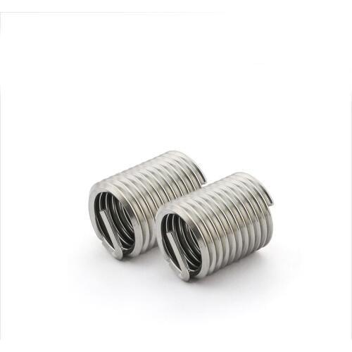 304 Stainless Steel M4*0.7*1/1.5/2/2.5/3D Wire Thread Insert M4 Screw Bushing stainless steel Wire Screw Sleeve Thread Repair