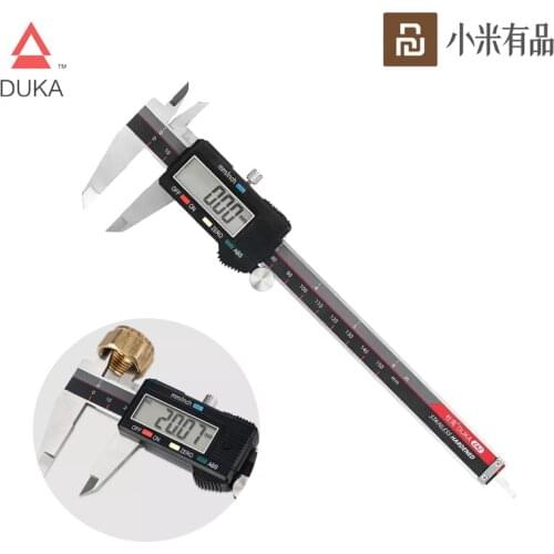 Hot Youpin Duka Digital Caliper 0-150mm 0.01 Division Value LCD Caliper Digital Vernier Calipers Waterproof Dustproof Stainless