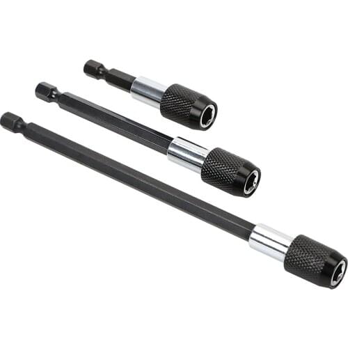 DIYWORK Bit Extension Rod Quick Release Self-Locking Post Long Rod Screwdriver With Magnetic Bit Head Rod Hex Shank