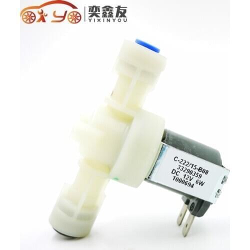 Elbi solenoid valve DC12V 6W normally closed 12V solenoid valveC-222/15-B08(6.3)
