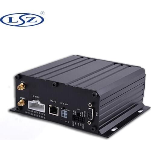 H.264 4Ch 1.0MP AHD 720P GPS WIFI HDD SD Card Mobile DVR for Trailer Truck Taxi Car School Bus