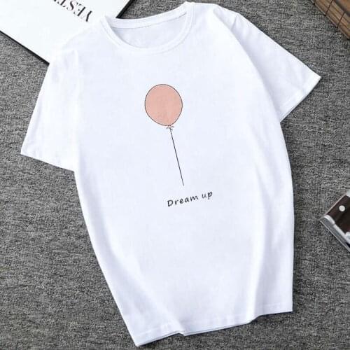 Summer Women Clothes Harajuku Kawaii Girls Printed Tshirt Casual Female T Shirt Fashion Short Sleeves Shirts Woman Tops