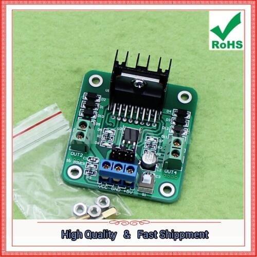 L298N motor drive module drive board stepper motor robot intelligent car DC motor C6A2