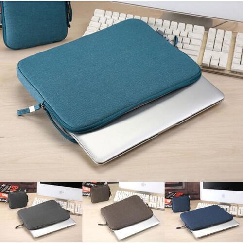Soft Neoprene Laptop Notebook Liner Sleeve Case 11 13 15 Inch Computer bag for IPAD Macbook Pro Air Retina Tablet Liner Handbag