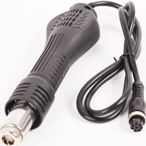 8 Holes Hot Air Gun Handle BGA Rework Solder Hot Air Blower Heat Gun FOR 858 8858 858D 878A 878 Soldering Station